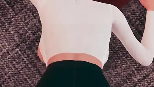 Личный тренер, трах с великолепной фитнес-моделью