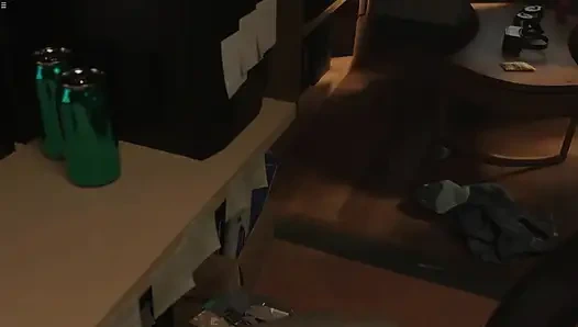 Japanese Stepmom Caught By Hiro While Sniffing His Underwear And Naked In Bathroom