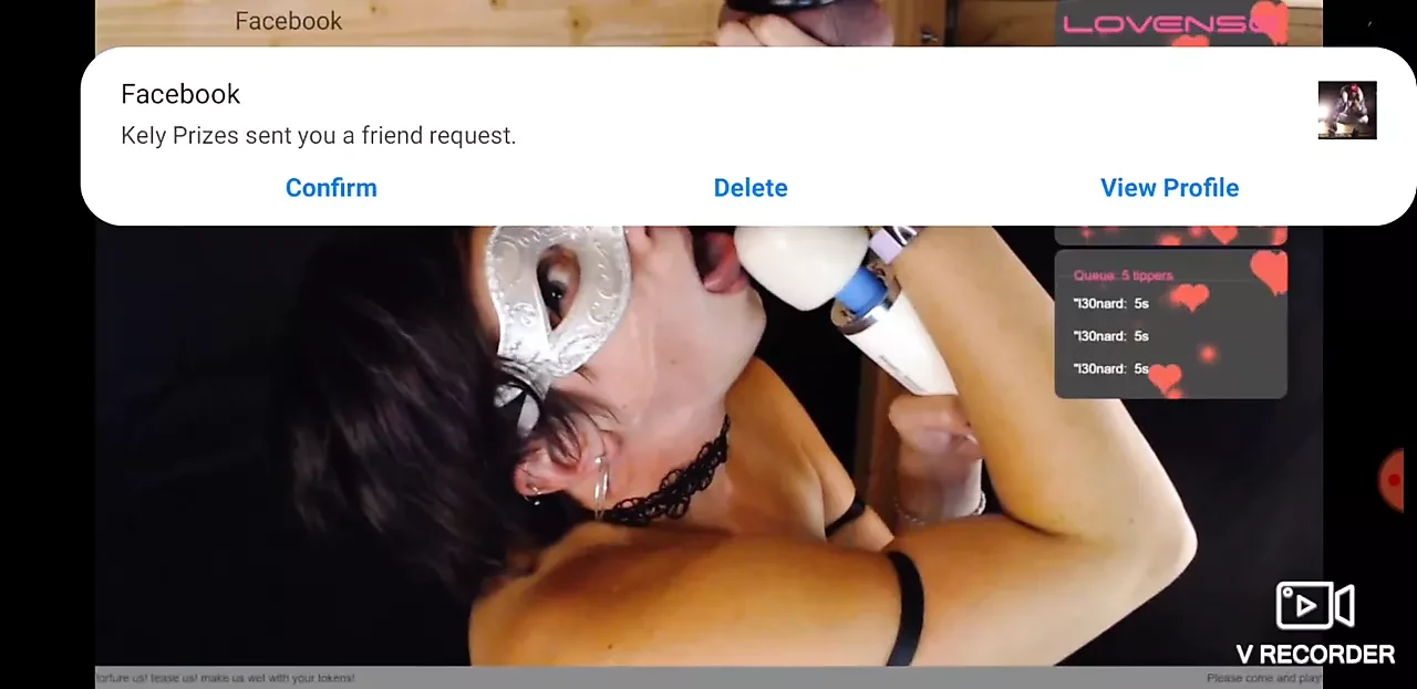 Gloryhole Milking