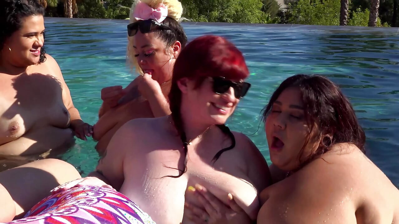 ジェフのモデルズプールパーティー乱交