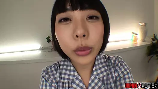 Wet Tongue, Filthy Mouth, Bratty Stare - Yua Nanami Dares You to Finish in Her Mouth
