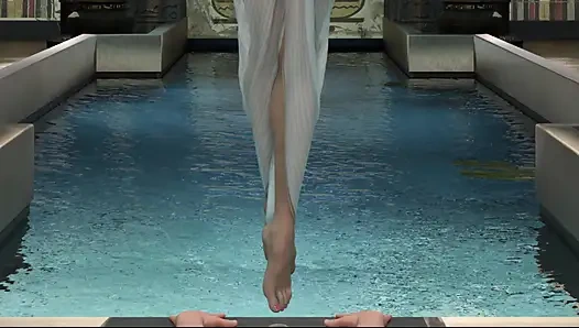 SEXBOT - sie hatte einen orgasmus auf meinem kissen