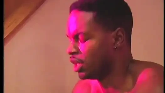 Ebony chick with flabby tits prefer good doggystyle fucking