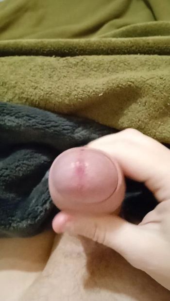 In the morning my stepmother played with my big dick but didn't let me finish #2