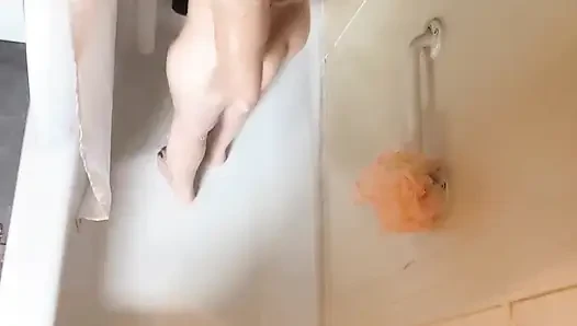 POV Hana in Shower Time POV Video