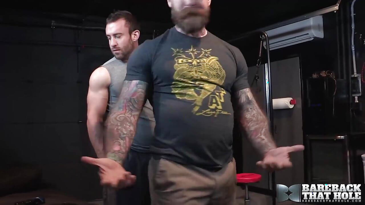 Tattooed Jack Dixon Barebacks Mike Gaite