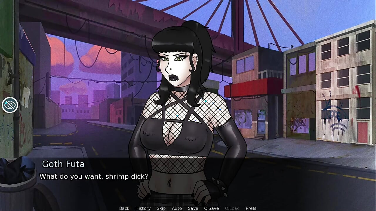 FutaDomWorld v0.9.6 Ep2 Big cock goth futa and gangbang