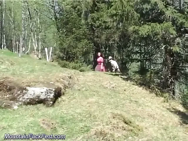 Hot Threesome on Grass