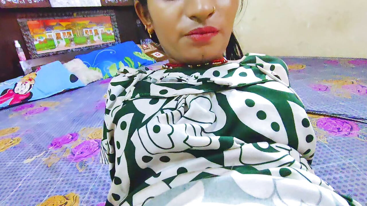 Indian Stepmom Shared Single Bed and Made Stepson Happy Full Hindi audio
