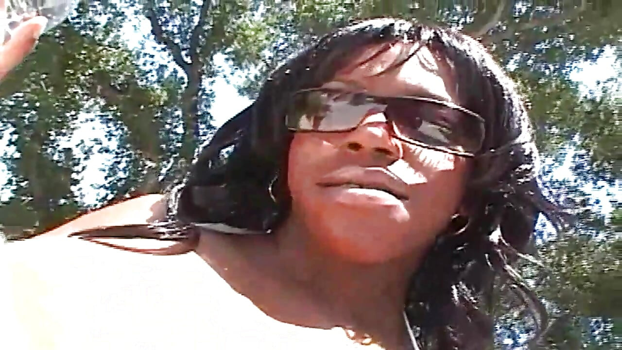 Black Slut Has All in Black Fuck Getting Banged Doggystyle by a Big Black Cock