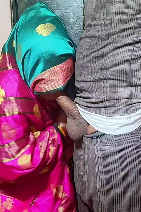 Desi Indian Mom's Sucking Cook