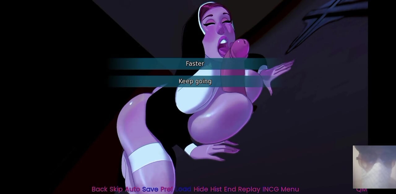 HOLY NUN THOUGH I AM SOMEONE ELSE AND FUCKED ME THROUGH GLORYHOLE!