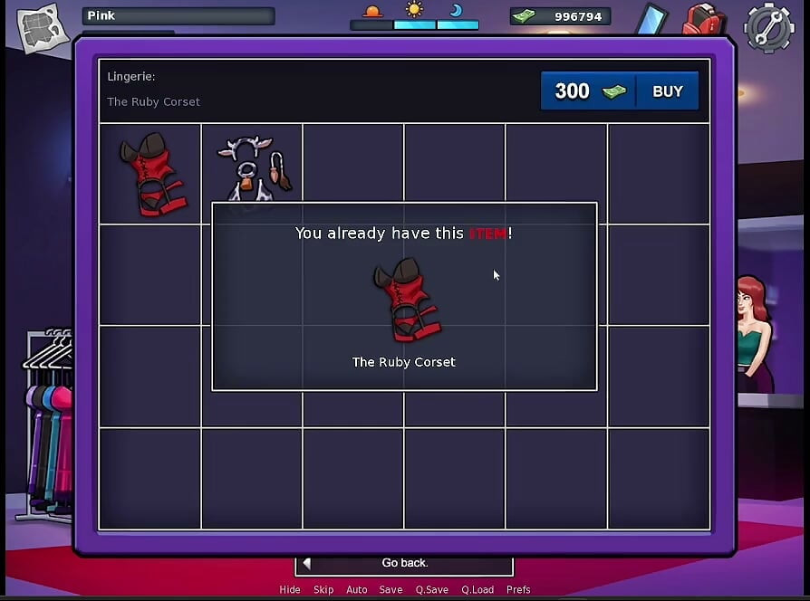 Summertime Saga Gameplay : Intense Massage Scene with the Receptionist.