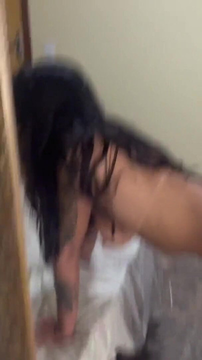 Fucking the young married girl in the fur while husband goes to work. | Clip 1