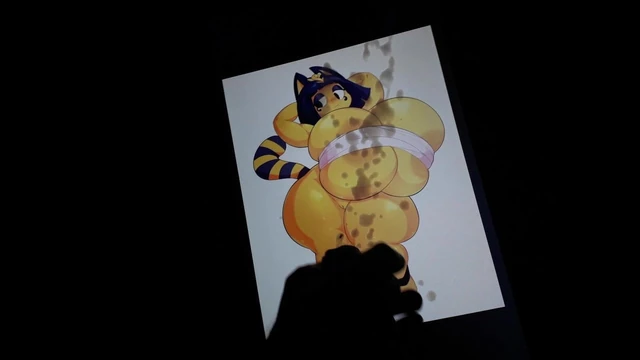 Cum Tribute Ankha