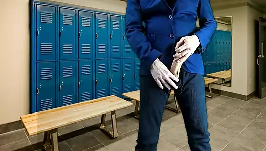 Irish porn video – I Found Another Locker Room To Masturbate In