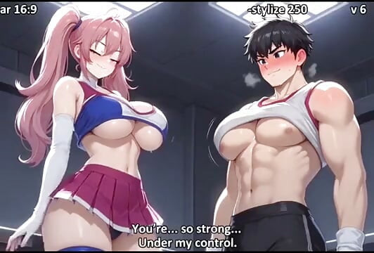 After big game sexy college cheerleader give fucking reward to captain animation