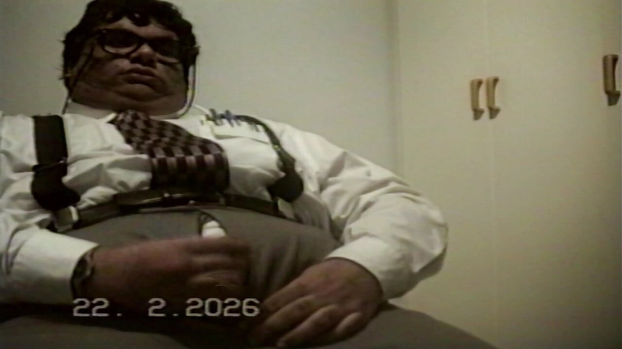 Big spray from Anton! Real VHS video!