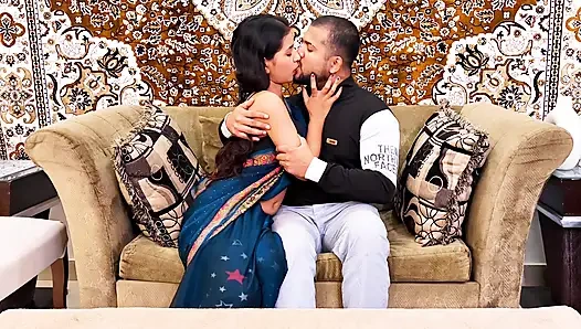 Hintli desi marrige mallu yenge kocasıyla sert seks yapıyor Hintçe video