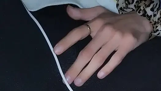 I watch porn and get so excited that I touch myself all over