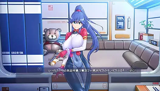 Реакция существа внутри корабля! Часть 1, хентай 3D ASMR, неверная жена хочет трахаться с жестким дилдо