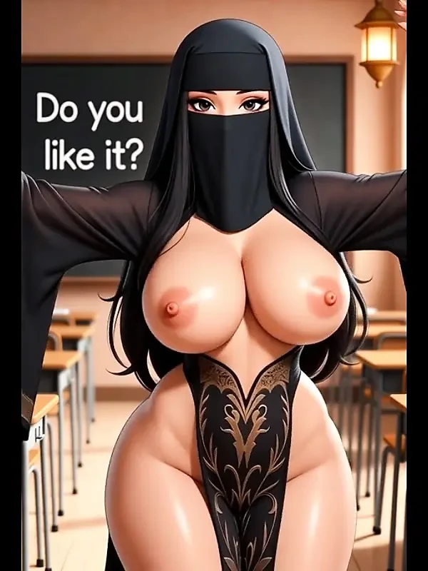 Arabian Diva Classroom Tease AI Fantasy
