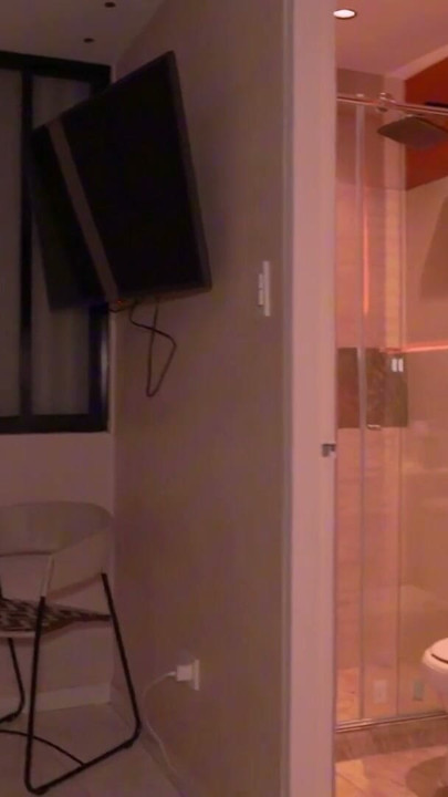 A beautiful Colombian woman calls the hottest guy in the building to help her with her shower | Clip 1