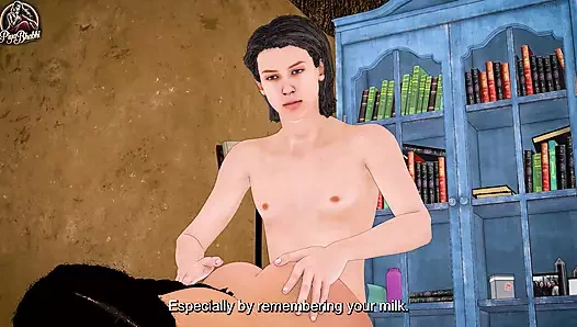 Step-nephew ate superman capsule and fucked step-aunt