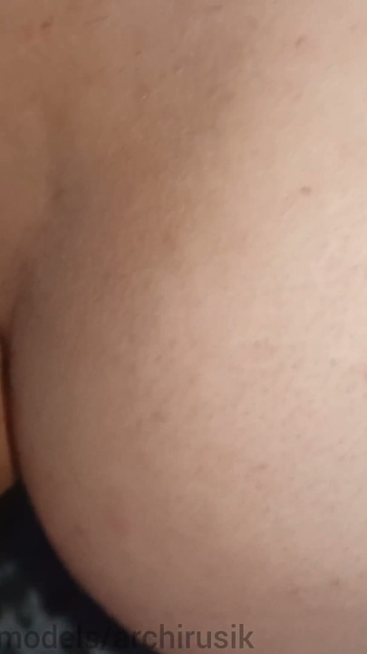Tight Young Hole Fucked by a Dick Without a Condom to Cum! the Smooth Hot Narrow Hole of the Crossdresser of the Femboy