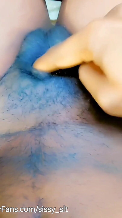 Must-see moment from "Little limp clitty ebony shemale rubing penis to get cum"