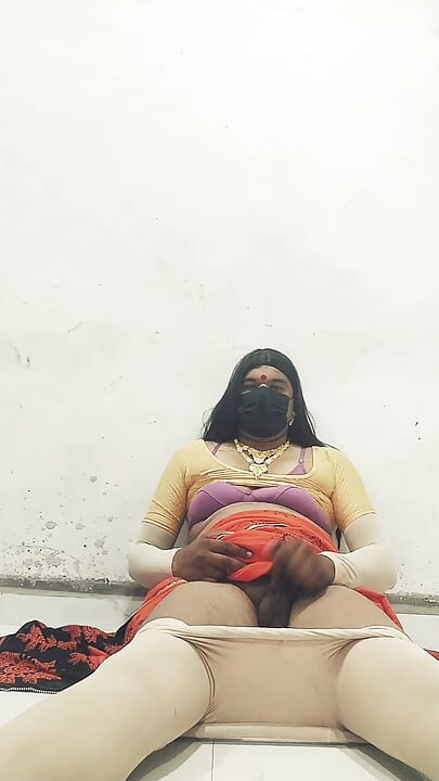 Dipali shemale red saree fuck