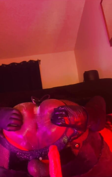 Femboy Gapes and Farts Creamy Butthole with Toys - Anal Training
