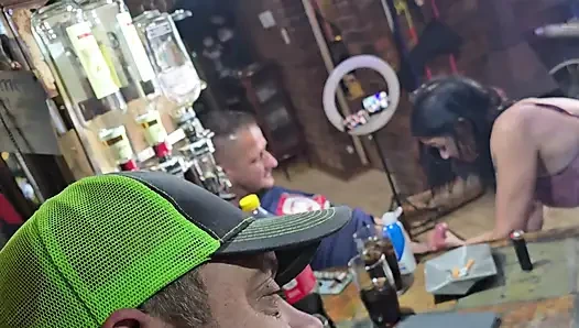 Fucking his friends infront of him