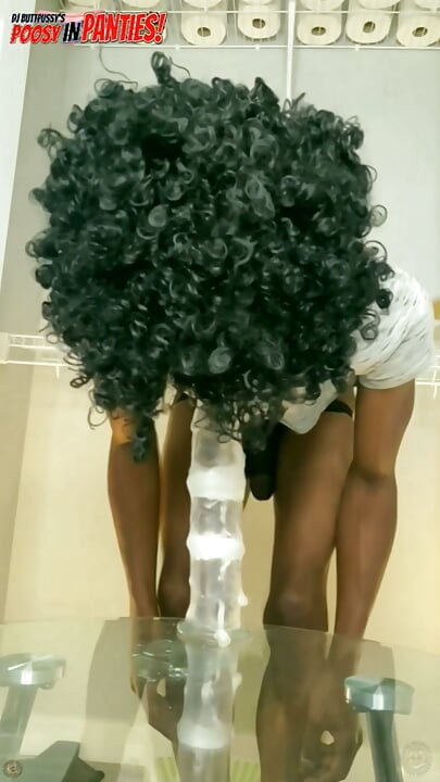 Ass To Mouth Skinny Black Boy with Big Surprise, Takes Huge Dildo in his Ass Part 3 - Starring DJ Buttpussy