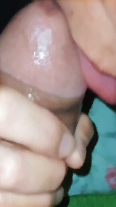 Auntie saw him naked and wanted to take care of her stepnephew's cock.