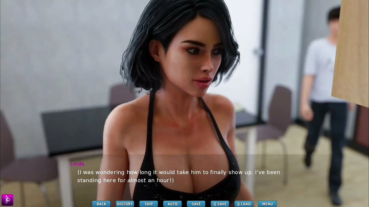 Beleza de tetas grandes e rabo grande faz uma mamada ao seu crush e leva uma foda na cara - gameplay