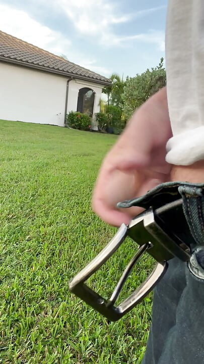 Strokin Outside