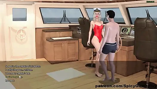 Adventures Of Willy D: hot girls on big yacht ep 101