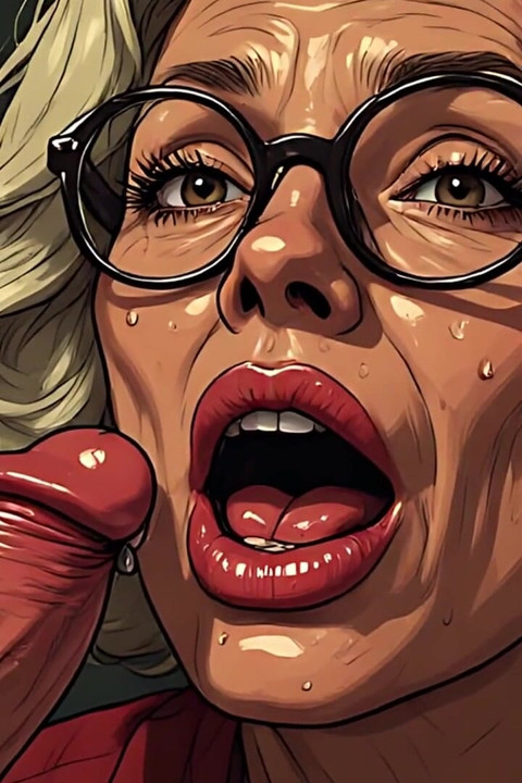 Mature Women Sucking Dick Art