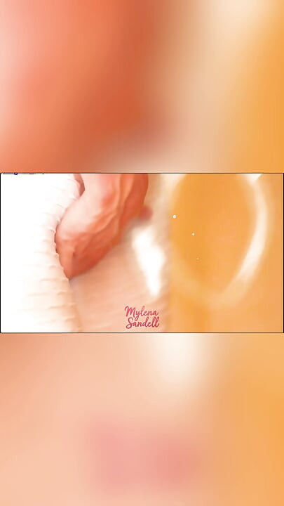 オーバーサイズシャツ、パンティ脱ぎ - リビングでのフェラチオと立ったセックス