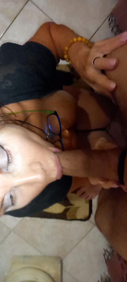 Tantric blowjob. Teaching