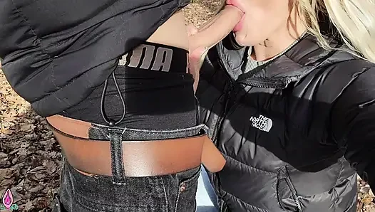Having Fun Outdoor With Stranger Girl I Only Know From The Internet Deep In The Woods - Litclit69