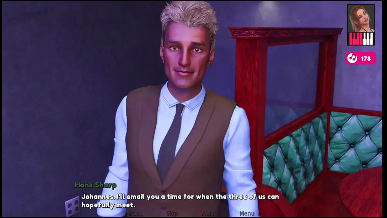 Мелодия #27 - Мелоди направи свирка на Йоханес, след като му показа секси тоалета си.