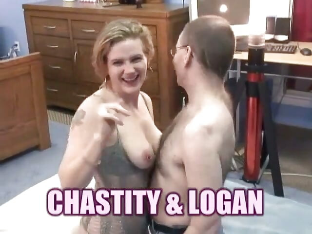 Slutty blonde Chastity is getting fucked