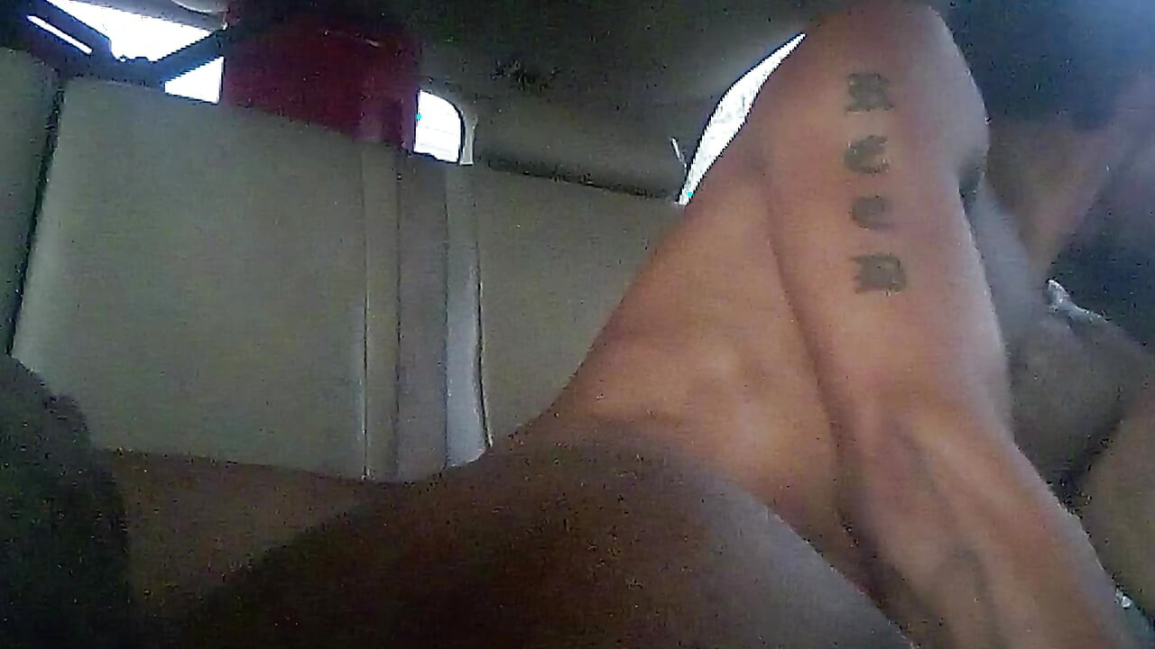 Public car Jack off