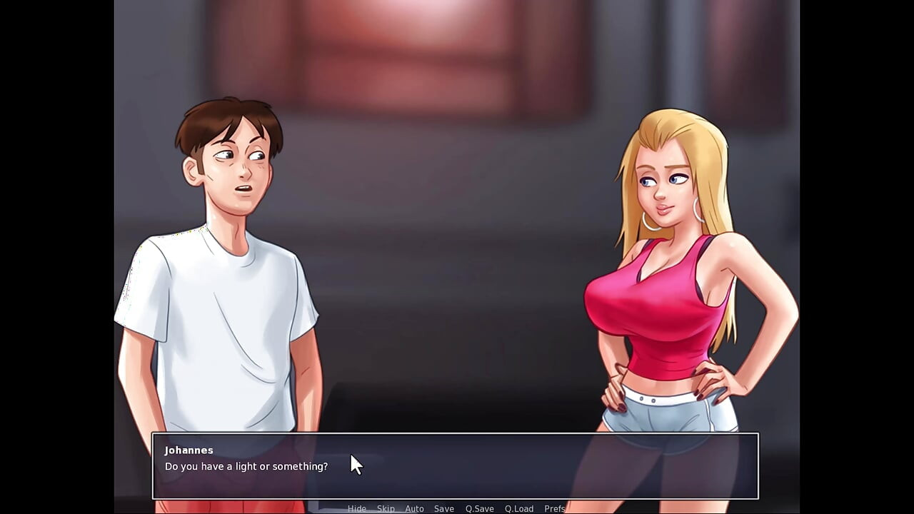 Summertime saga - ive had to pay Jenny to see her tits