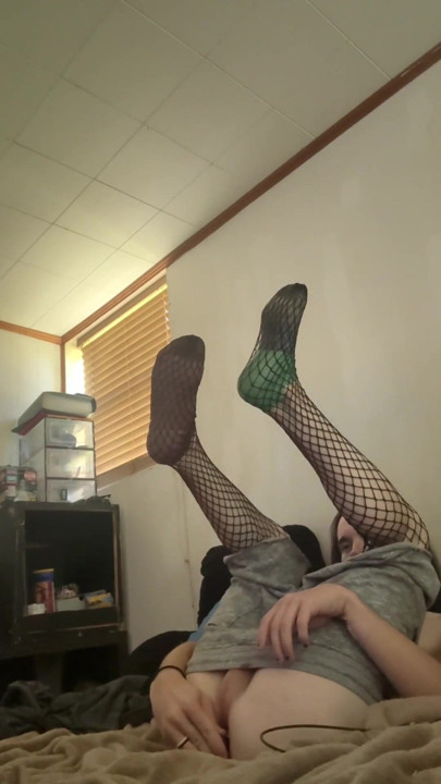Trans Pet Decides to Explore Herself While Her Owner is Away! | Clip 1