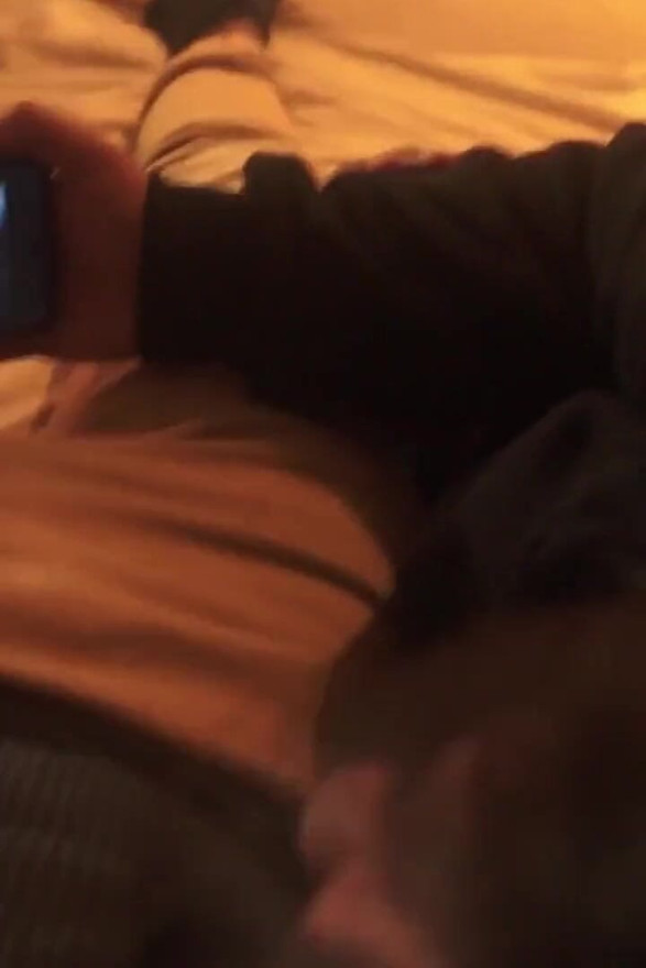 My Stepsister Swallows My Penis After Watching the Movie, They Almost Discovered Us