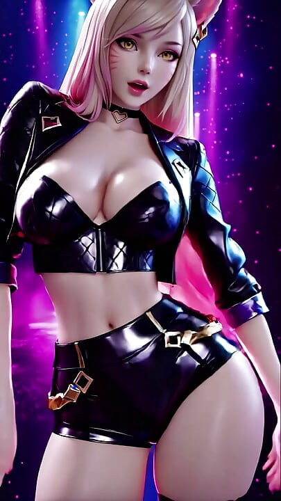 Ahri 's Strastveni ples (T-ARA - plači) LOL 3D ples