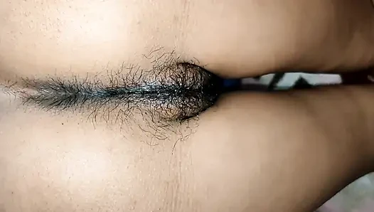 Water was released by touching the sexy girl, the material for fucking.